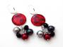 Red Licorice Magic Earrings
